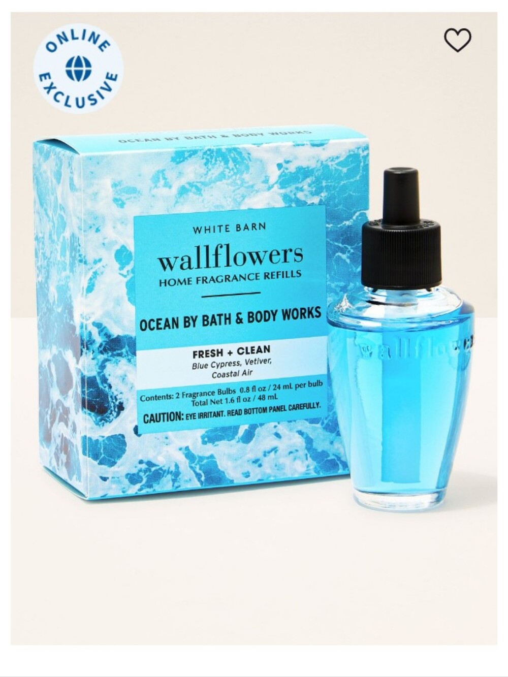 Bath & Body Works Blue Wallflowers Refills 2-Pack